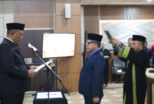Sulpakar Resmi Jabat Pj Sekda Lampung Tengah, Diminta Jaga Integritas dan Pelayanan Publik