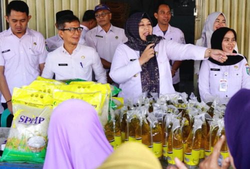 Jaga Harga Pangan Tetap Stabil, Pemkab Pringsewu Gelar Penetrasi Pasar di Gadingrejo
