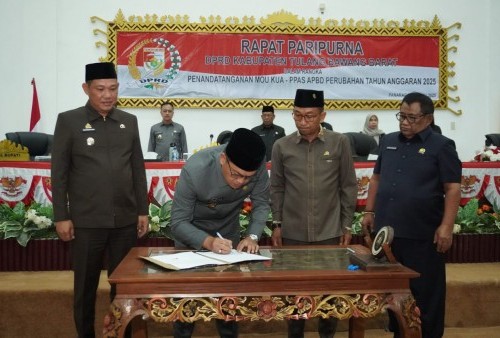 KUA-PPAS Perubahan APBD 2025 Disepakati, Pemkab Tubaba Siap Tingkatkan Pelayanan Publik