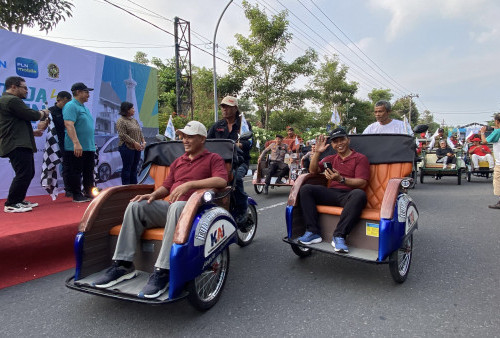 Parade Kendaraan Nir Emisi di Yogyakarta Jadi Kampanye Transportasi Bersih dan Berkelanjutan