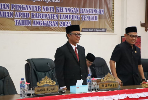 Rapat Paripurna DPRD: Bupati Ardito Paparkan Rancangan APBDP 2025