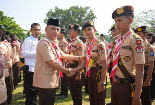 Walikota Metro: Gerakan Pramuka Harus Jadi Pilar Pembentukan Karakter Generasi Muda