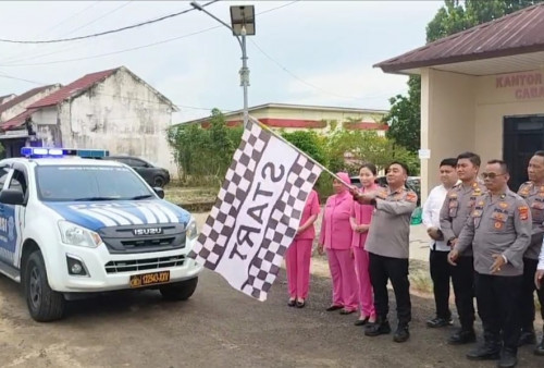 Kapolres Mesuji Resmi Lepas Bantuan Kemanusiaan untuk Warga Terdampak Bencana di Sumbar