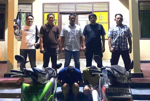 Polisi Ringkus Dua Terduga Spesialis Curanmor di Pringsewu, Honda Revo Korban Berhasil Diamankan