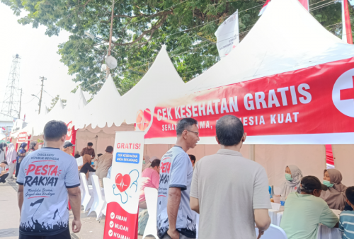 Cek Kesehatan Gratis Meriahkan Pesta Rakyat HUT ke-81 RI di Titik Nol Kilometer Yogyakarta