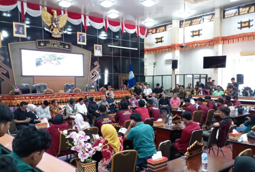 IMM Geruduk Kantor DPRD Metro, Pertanyakan Dua Proyek Pembangunan yang Batal