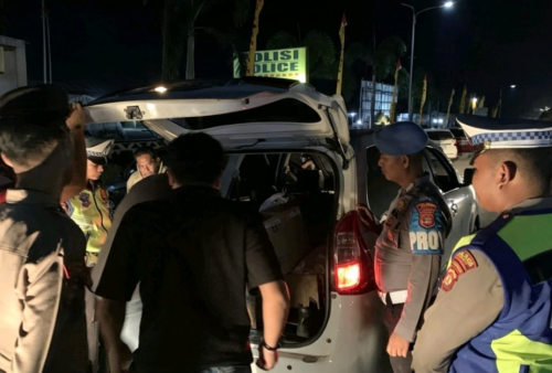 Antisipasi Kejahatan, Polisi Perketat Patroli di Jalintim dan Perbatasan Mesuji