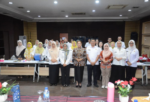 Plt Ketua Dekranasda Ni Ketut Dewi Nadi Pimpin Rakor Proker Kegiatan Tahun 2026