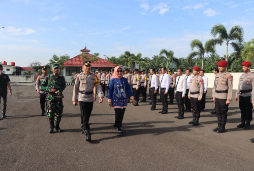 Apel Siaga Kamtibmas di Mesuji, Patroli Intensif dan Pengawasan Distribusi Logistik Selama Ramadan