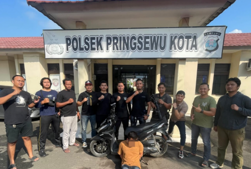 Tersangka Curanmor Diringkus Saat Pulang Kampung, Satu Pelaku Masih Buron
