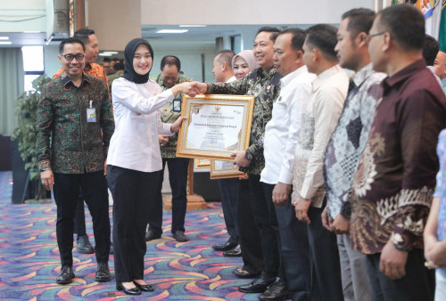 Lampung Tengah Raih Penghargaan Paritrana, Dorong Kolaborasi Lindungi Pekerja Formal dan Informal