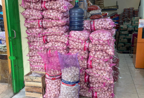 Harga Bawang Merah Meroket di Pasar Nuban Metro, Pedagang Harap Kondisi Segera Stabil