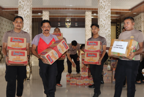  Aksi Kemanusiaan, Polres Pringsewu Kirimkan Bantuan Untuk Korban Terdampak Banjir di Aceh, Sumut, dan Sumbar