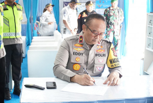 Pastikan Arus Balik Lebaran 2026 Aman, Wakapolda DIY Cek Tol hingga Pospam Bantul