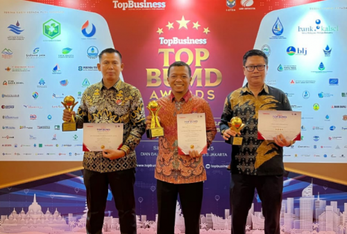 PDAM Way Sekampung Raih Bintang 4, Bupati Pringsewu Dianugerahi TOP Pembina BUMD 2025