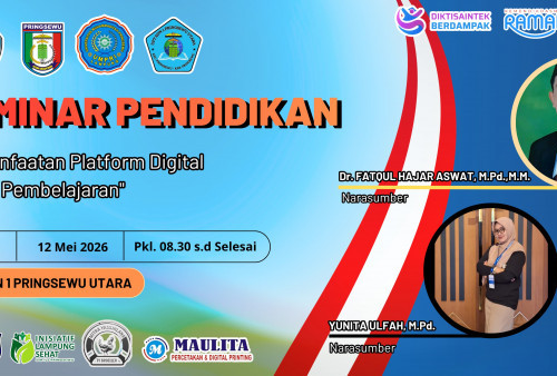 Tingkatkan Literasi Digital Guru, Mahasiswa Pascasarjana UMPRI Gelar Seminar Pendidikan 