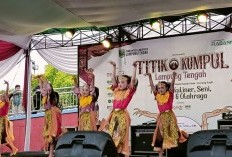 Sanggar Tiyuh Budaya Meriahkan Festival Kuliner Lampung Tengah 2025
