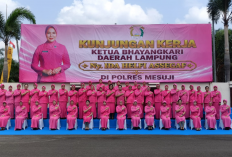Ketua Bhayangkari Daerah Lampung Sambangi Mesuji, Dorong Penguatan Peran Bhayangkari