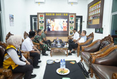 Plt. Bupati Lampung Tengah Terima Kunjungan Danrem 043/Gatam