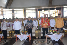 Plt Bupati Lampung Tengah Hadiri Dharma Santi Caka 1948 dan HUT ke-38 WHDI