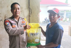 Bantu Ringankan Beban Warga, Polres Mesuji Gelar Kegiatan Gerakan Pangan Murah 