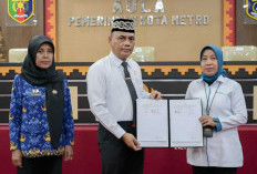 Ribuan Pekerja Non-ASN Kota Metro Dapat Jaminan BPJS Ketenagakerjaan