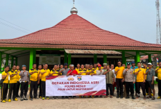 Jaga Lingkungan Tetap Bersih dan Nyaman, Polres Mesuji Kompak Gelar Gerakan Indonesia Asri