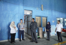Tinjau Dishub, Plt Bupati Lampung Tengah Dorong Pelayanan Uji Kendaraan yang Profesional
