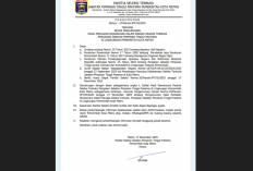 Resmi, Ini Hasil Seleksi Wawancara dan Makalah 3 JPTP di Kota Metro 