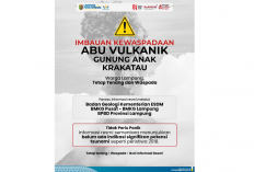 Gunung Anak Krakatau Erupsi 5 September, Abu Vulkanik Berpotensi Ganggu Penerbangan di Selat Sunda