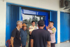 Bhabinkamtibmas Mesuji Timur Beri Pembinaan Satpam BRI, Dorong Keamanan Perbankan