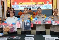 Konferensi Pers Polres Mesuji: Tiga Kasus Kriminal Terungkap!