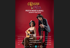  Rayakan 20 Tahun Cinta Lewat Musik, Ruzan & Vita Siap Gelar 'Pesta Rock n Roll Jakarta Tour'