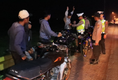 Resahkan Warga, Polsek Gadingrejo Bubarkan Balap Liar di Jalan Lintas Barat Pringsewu