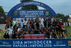 Polres Mesuji Torehkan Prestasi di Ajang Mini Soccer Kapolda Lampung 2026