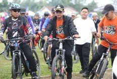 Gowes Bareng di Lampung Bersepeda-37, Bupati Ardito Tegaskan Pentingnya Silaturahmi