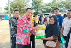 Tekan Inflasi, Pemkab Mesuji Hadirkan 1.800 Paket Sembako Murah di Brabasan