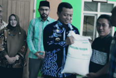 Bantuan Pangan Tahap II Disalurkan, 384 Warga Fajarmulia Terima 11.520 Kg Beras