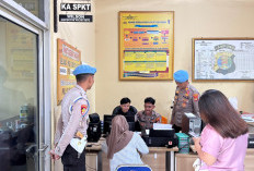 Pastikan Pelayanan Bebas Pungli, Propam Polres Pringsewu Monitoring Secara Rutin