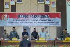 Wabup Nadirsyah Sampaikan KUA-PPAS Tubaba TA 2027, Pendapatan Diproyeksi Rp1,75 Triliun