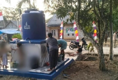 Bertahun-tahun Kesulitan Air Bersih, Warga Labuhan Permai Mesuji Dapat Bantuan Sumur Bor