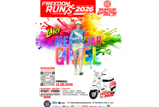Ada Freedom Run 5K di ICS 2026, Lari Bareng Gisel hingga Berpeluang Bawa Pulang Vespa Matic