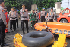 Siaga Cuaca Ekstrem, Polres Metro Gelar Apel Tanggap Darurat Bencana