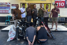 Curi Motor di Area Masjid, Dua Warga Lampung Utara Ditangkap Polisi