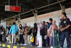 Puncak Arus Balik Long Weekend, Puluhan Ribu Penumpang Padati KAI Daop 6 Yogyakarta