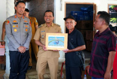 Dukung Ketahanan Pangan Daerah, Pemkab dan Polres Pringsewu Salurkan Bantuan Alsintan 