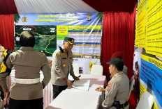 Kapolres Mesuji Tinjau Pos PAM dan Pos YAN, Siap Kawal Libur Nataru 