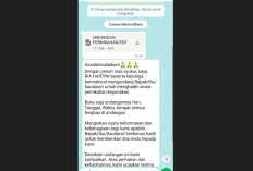 Waspada! Nomor Pribadi Ketua DPRD Metro Diduga Diretas