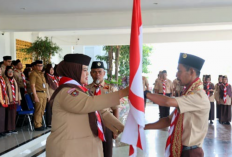 50 Anggota Pramuka Pringsewu Berangkat ke Jambore Nasional XII 2026 di Cibubur