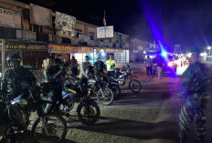 Tingkatkan Keamanan, Polres Mesuji, TNI, dan Satpol PP Gelar Patroli Gabungan di Wilayah Mesuji